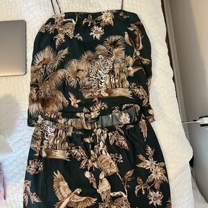 Banana republic silk pajamas tank short set